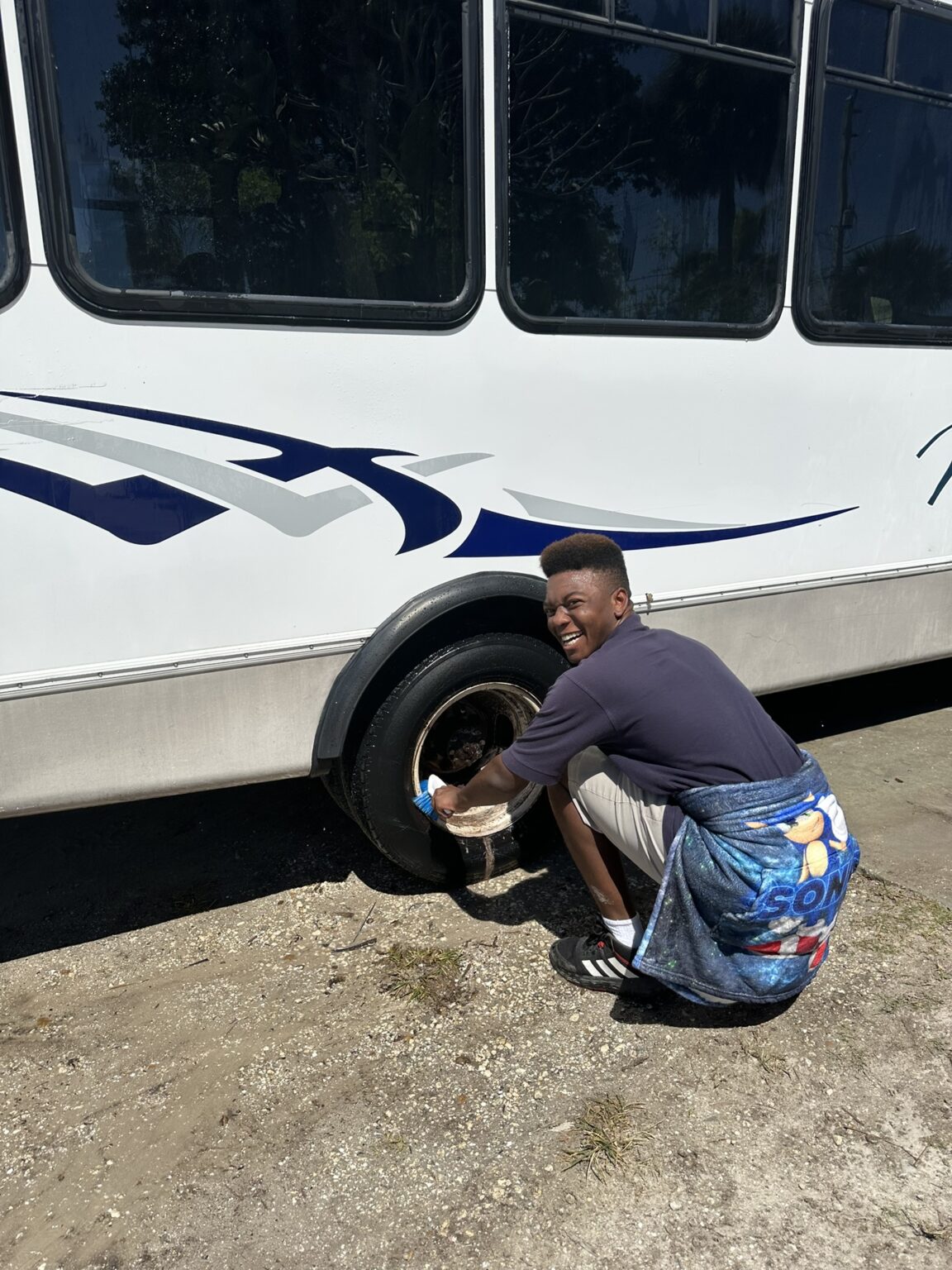 High School Student Volunteering at CITA Rescue Mission