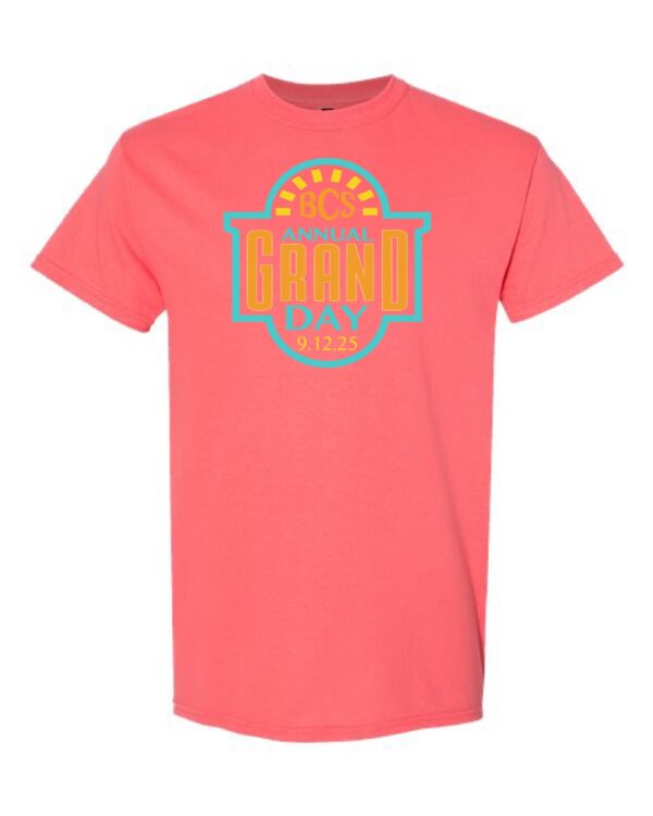 Grand Day T-Shirt (YOUTH SIZES) - Coral Color